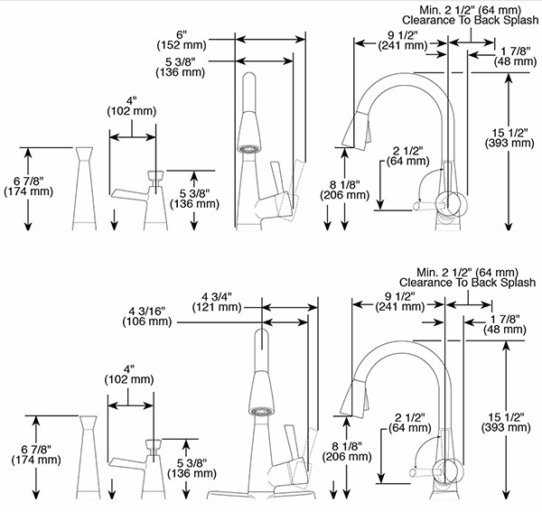 Brizo 63070LF SS Venuto Kitchen Faucet   Brizo 63070LF VENUTO Single Handle Pull Down Kitchen Faucet 2